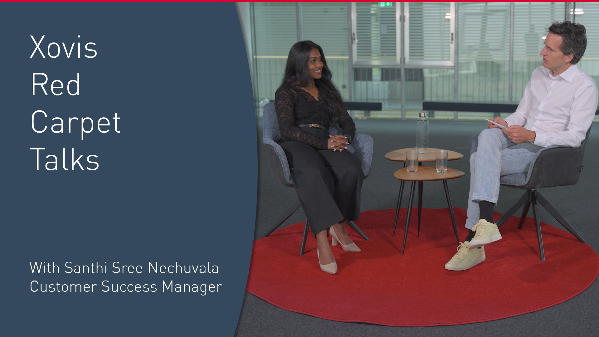 Xovis Red Carpet Talks with Santhi Sree Nechuvala
